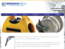 Tablet Screenshot of brookstech.com